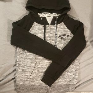 PINK Victoria's Secret zipped hoodie